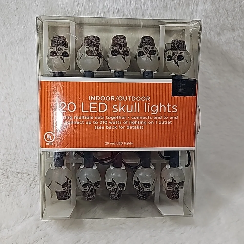 Indoor/Outdoor 20 Led Skull Lights